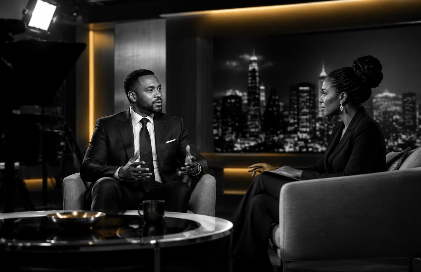 AMIBW broadcast studio conversation